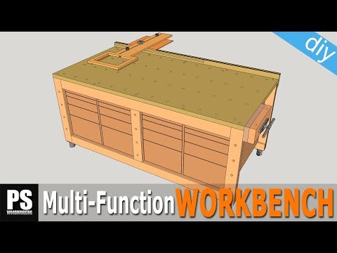 Multifunktions-Werkbank Bau / Teil 1