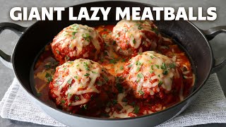 Giant Lazy Meatballs by Food Wishes