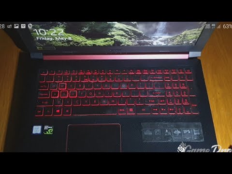 How to turn on Acer Nitro 5 - Keyboard Backlight π» - YouTube