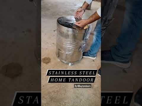 Mild steel round drum tandoor