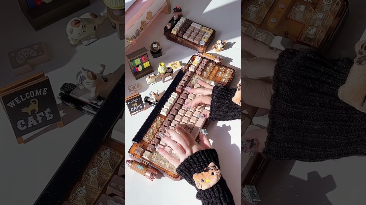 Keybye Lab Cat Cafe Keycaps