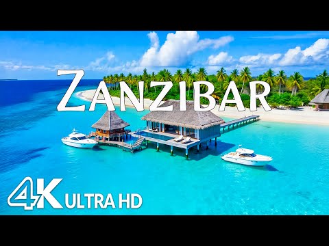 Zanzibar 4K – Pristine Beaches, Turquoise Waters & Tanzania’s Tropical Paradise | Relaxing Music