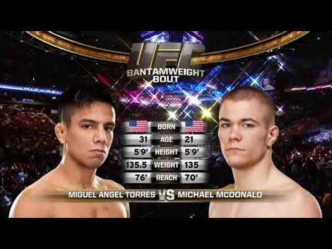 Miguel Angel Torres vs Michael Mcdonald