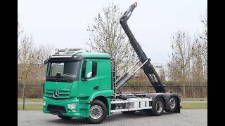 بيع شاحنة ذات الخطاف Mercedes-Benz Actros 2546 | 6X2 | JOAB HOOK | RETARDER | EURO 6 - صورة 4 | Autoline LY شاحنة ذات الخطاف Mercedes-Benz Actros 2546 | 6X2 | JOAB HOOK | RETARDER | EURO 6 | صورة 4 - Autoline