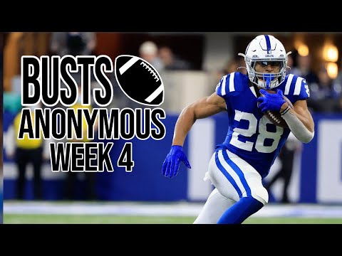 Busts Anonymous Week 4, 2022 - Fantasy Football Busts of the Week