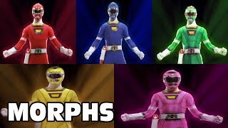 Turbo - All Ranger Morphs  Power Rangers Official