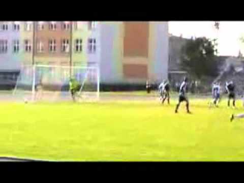 Pierwsza bramka z meczu Pogoń Siedlce - Broń Radom