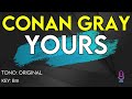 Conan Gray - Yours - Karaoke Instrumental