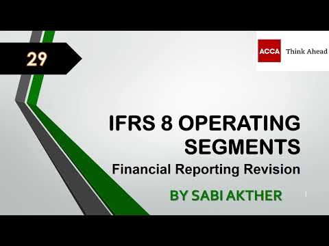 IFRS 8 Operating Segments - Revision Crash Course Day 29