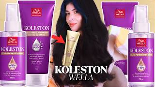 💟WELLA KOLESTON novos tratamentos capilares : Óleo Poderoso 9 em 1 e Tratamento Poderoso