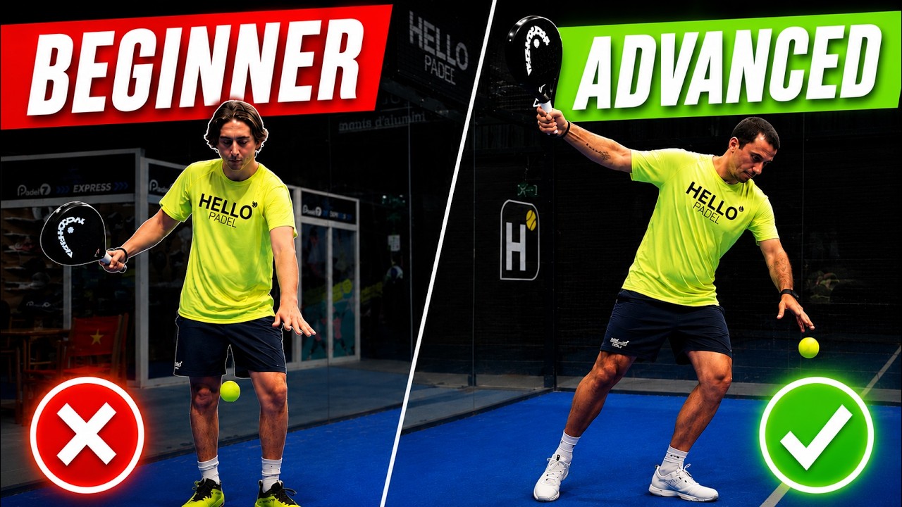 Serve technique: ball bounce and court positioning