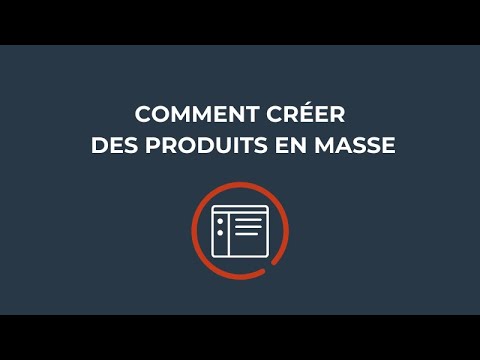 COMMENT CRÉER DES PRODUITS EN MASSE | Cdiscount Marketplace