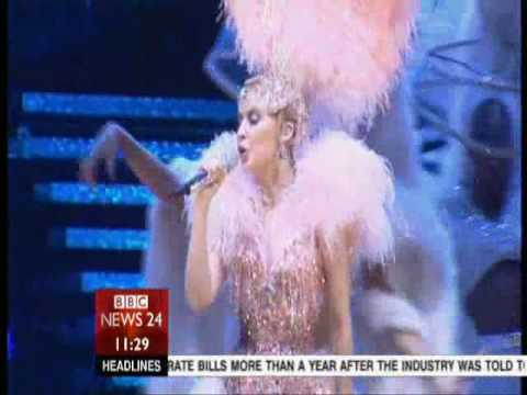 Kylie Showgirl Homecoming Footage - News 24