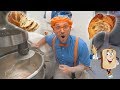 Blippi Visits The Bakery Learn Healthy Eating For Children