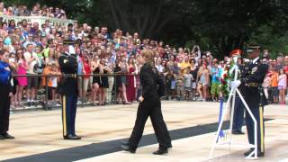 Davenport Central Marching Band Wreath Laying