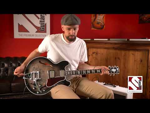 Gibson ES-355 M2M Nashville Custom Shop Design Guide Bigsby 2024 - Cobra Burst image 23