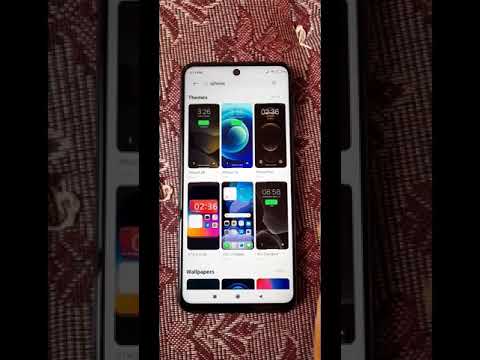 how to turn redmi phone into iphone iOS l ios I xiaomi #Shorts #Xiaomi #lphone #iOS