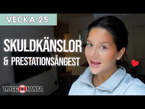 SKULDKÄNSLOR OCH PRESTATIONSÅNGEST - Emelie Feola vecka 25