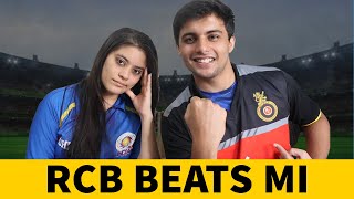 RCB wins- MI vs RCB - IPL 2021 - Mumbai Indians vs Royal Challengers Bangalore