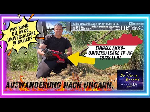 Emigrated to Hungary, can I use the Einhell TP-AP 18 28 Li BL cordless universal saw for gardenin...