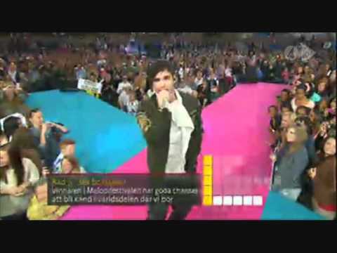 Eric Saade feat. J-Son - Hearts In The Air (Sommarkrysset, 25.06.2011)