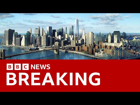 New York buildings rattled by rare East Coast earthquake | BBC News