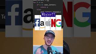 Google is the Only Company to Ask this Coding Question! | 1st Letter to Appear Twice - Leetcode 2351