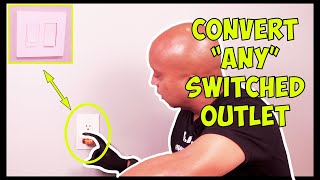 How to Change a Switched Outlet to a Continuous Hot Outlet (2022)