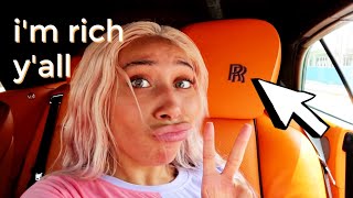 i surprised my sister with a ROLLS ROYCE 💸