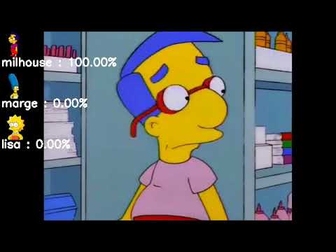 Simpson character recognition using Convolutional Neural Network