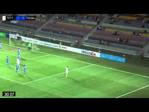 Чемпионат Беларуси. XXIII тур. БАТЭ - Торпедо - БелАЗ, 1:1. Матч 13.09.2014