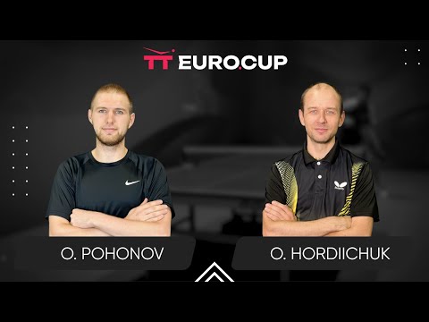 17:35 Oleksandr Pohonov - Oleksandr Hordiichuk 21.06.2025 TT Euro.Cup Ukraine Master. TABLE 4