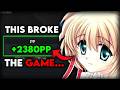 The Highest PP Score Of All Time Just Got Set In Osu 2380pp Record