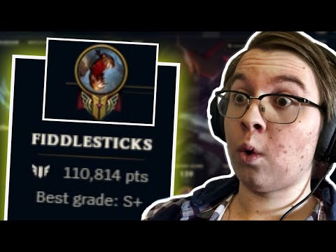 I Hit 100k Mastery Points On Fiddlesticks Jungle