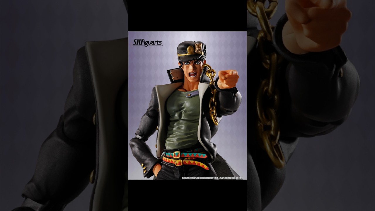 S.H. FIGUARTS JOTARO IS ACTUALLY PEAK!! 🔥🔥🔥 #shfiguarts #jojosbizarreadventure #jotarokujo #anime
