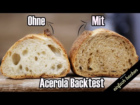 Acerola Fruit Powder Baking Test - Natural Baking Aid