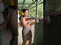 AK47 X Shikha sharma 😱🤯 #funny #trending #vietnam #ak47shorts