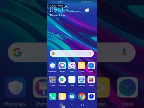 Huawei y6 2019 how to change navigation butons
