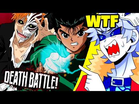 Reacting to Ichigo VS Yusuke DEATH BATTLE. It BROKE Me.