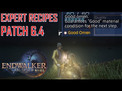 Final Fantasy XIV - Expert Recipe Guide Patch 6.4