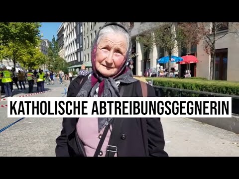 16.09.2023 Berlin "Abtreibung ist Mord": Katholische Abtreibungsgegnerin Bayern Marsch für das Leben