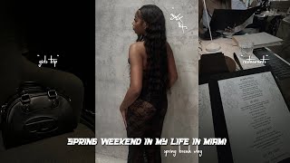 weekend in my life in miami for spring break | night out, things to do in miami, restaurants