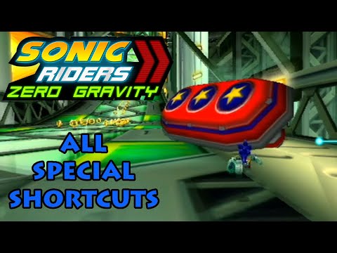 Sonic Riders Zero Gravity: All Special On-foot Shortcuts