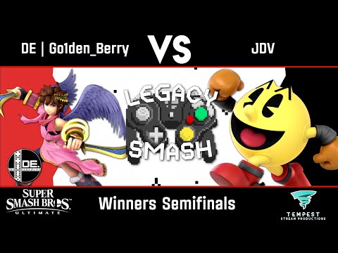 DE | Go1den_Berry (Pit) VS JDV (Pac-Man) - Winners Semifinals - Legacy Smash #19