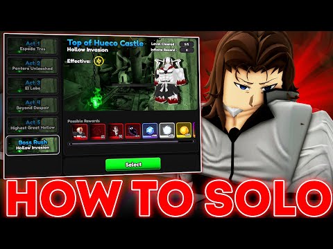 How to SOLO *NEW* Boss Rush in Universal Tower Defense (How to Win Ichigo Raid)