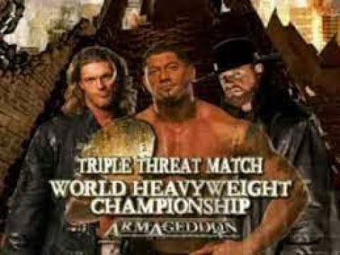 batista vs undertaker vs edge 2007