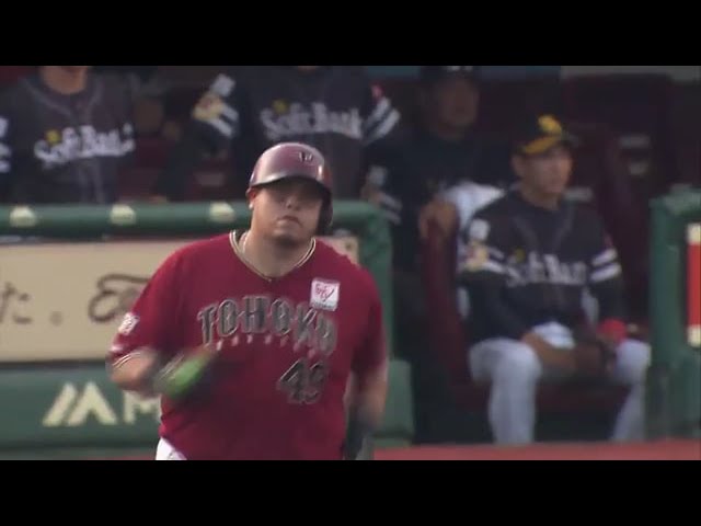 【7回裏】まだまだ試合は分からない!! イーグルス・アマダーの一発!! 2017/7/1 E-H