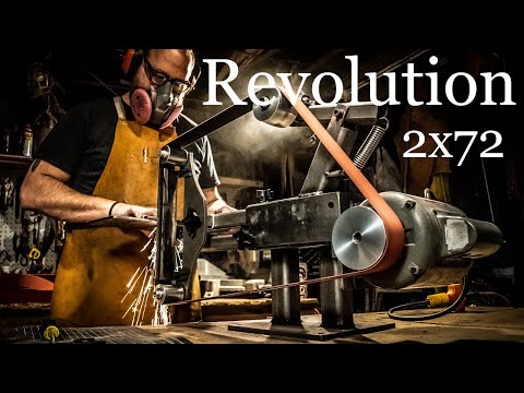 Unboxing & Building the NEW Revolution 2x72 Belt Grinder from HOUSE/WORK