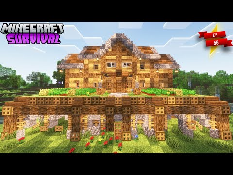 Insane Trick for EPIC Minecraft Medieval House Build! #58
