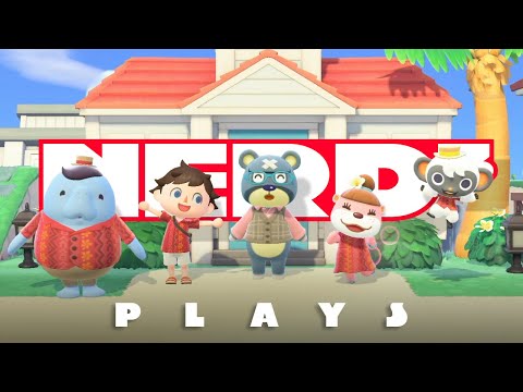 Setting up Board Games in Animal Crossing: Happy Home Paradise | Nerd³ Plays